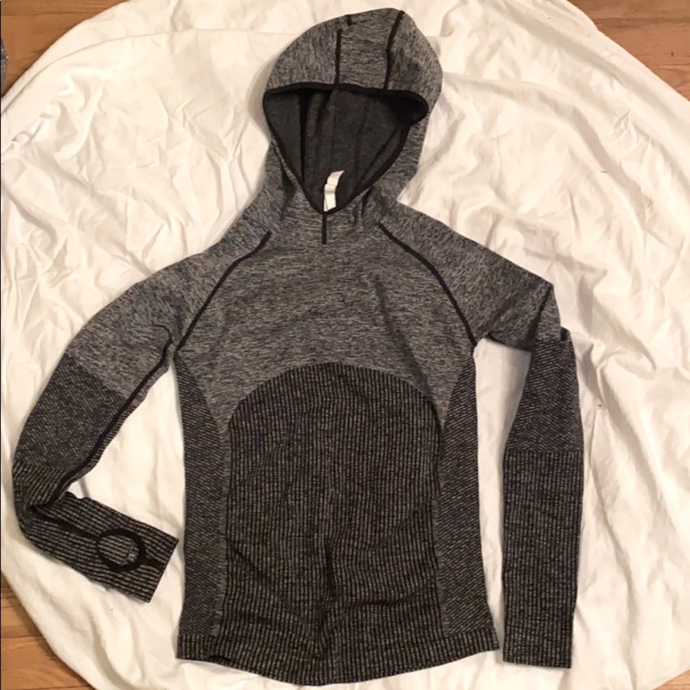 Running or workout Hooded top